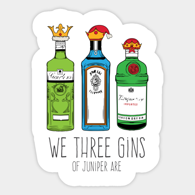 we three gins t shirt